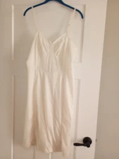 Vintage Aristocraft White Nylon Full Slip 38