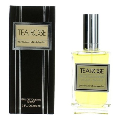Tea Rose Eau De Toilette Spray 2.0 Oz For Women | Tuberose Classic Floral Scent