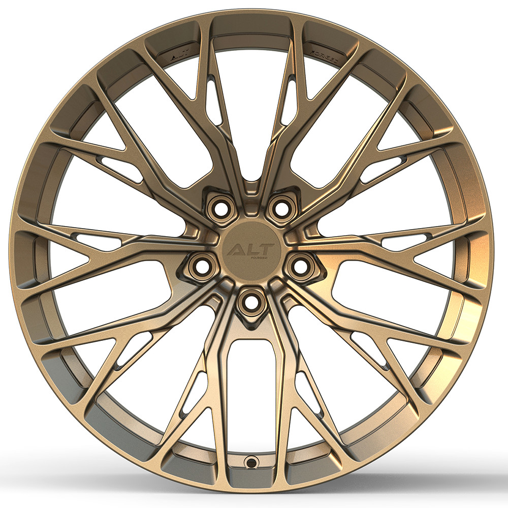 20" 21" ALT Forged ALT10 Gloss Bronze Wheels for Audi R8 2016–2025+