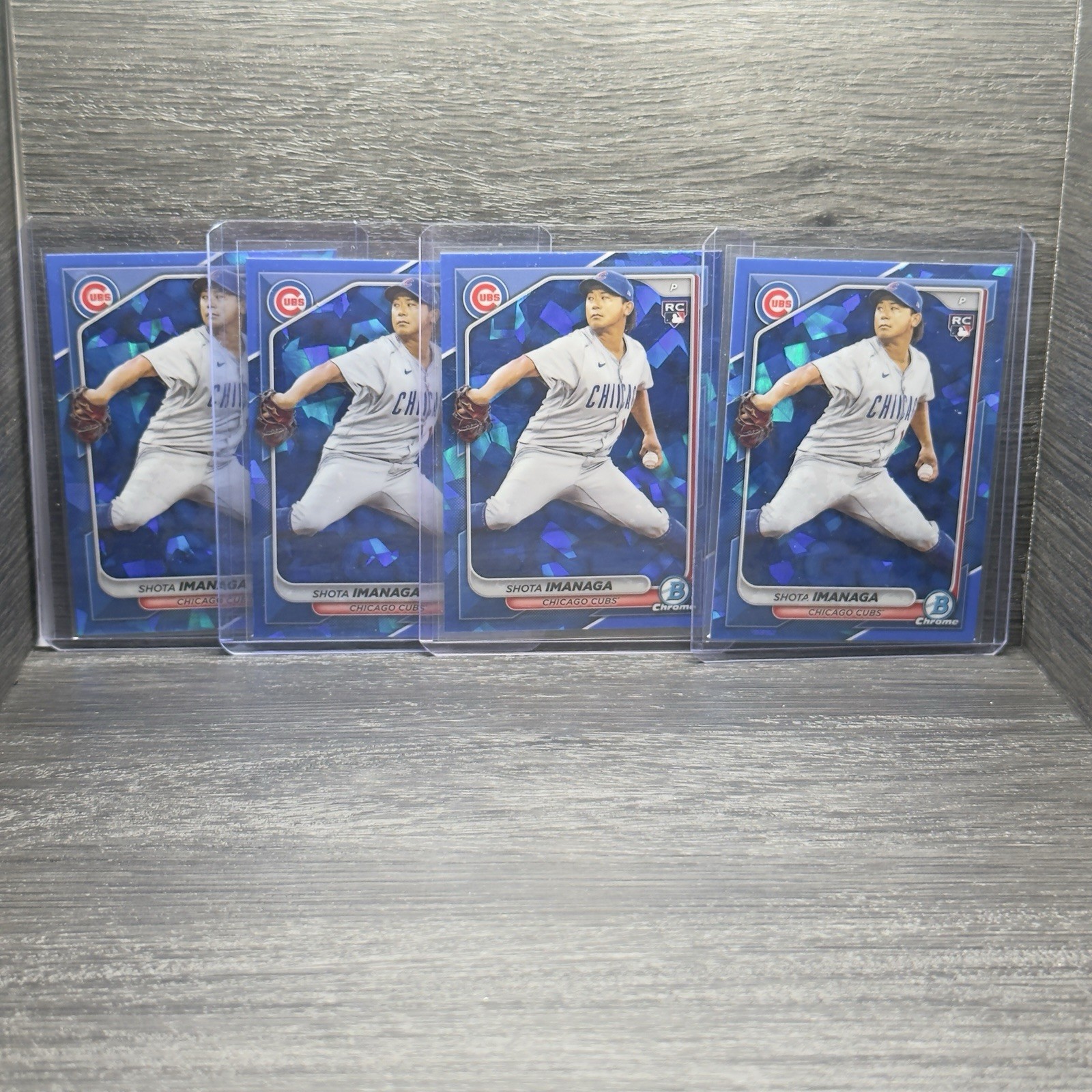 4 - 2024 Bowman Chrome Sapphire Edition - Shota Imanaga #41 (RC) Chicago Cubs