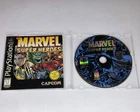 Marvel Super Heroes (PlayStation 1, 1997) PS1 Disc & Manual Only Capcom