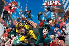 My Hero Academia Poster print 11"x17" HOME DECOR