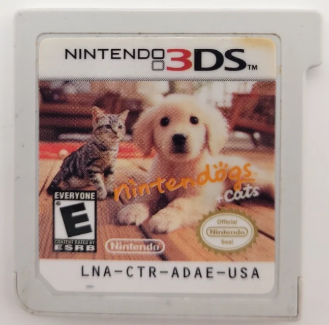 Nintendogs + Cats: Golden Retriever & New Friends Video Games for