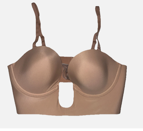 SKIMS Deep Plunge Shapewear Bra ,Nude Size Large L - Picture 4 of 7