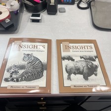 2 Insights Workbooks Reading As Thinking Comprehension Content Area