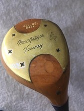 MacGregor Tourney M43T Persimmon 4 Wood S300 Stiff Flex Steel Shaft