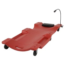 40" Mechanic Creeper Capacity 300Lbs W/ LED Car Shop Low Prof Mechanic Creeper