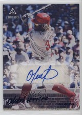 2020 Panini Chronicles Luminance Blue 19/25 Odubel Herrera #LA-OH Auto 1cc7