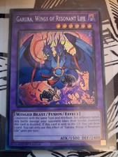 Garura, Wings Of Resonant Life Secret RA02-EN024 1st Ed Mint Yu-gi-oh!