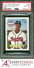 2018 TOPPS HERITAGE MINI #580 RONALD ACUNA JR. RC BRAVES #/100 PSA 10