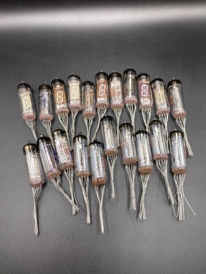 21pcs IV-6 Nixie Era VFD Vacuum Tubes: New Old Stock