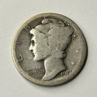 Mercury Dime 90% Silver Junk Exact Coin Pictured - 05
