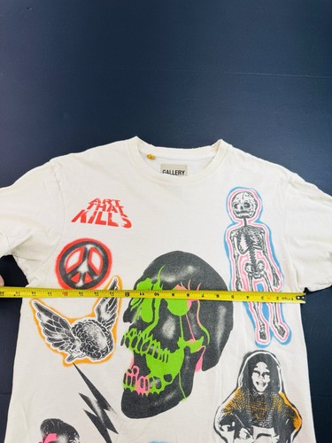 Dipartimento Galleria T-shirt Art That Kills bianca uomo taglia small stampa grafica - Foto 3 di 8