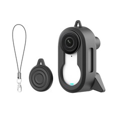 For INSTA360 GO3S Case Stand Anti Shake Lens Cap Tether Heat Dissipation Cover