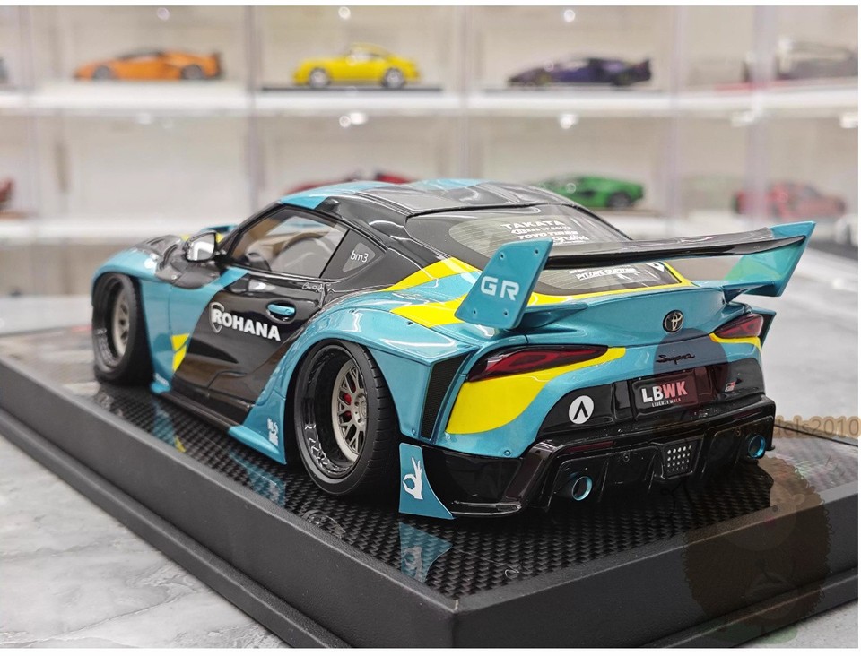 TP 1:18 Toyota Rocket Rabbit Supra A90 Limited Resin Diecast Model Car ...