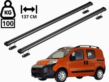 BARRE PORTATUTTO PORTAPACCHI TETTO PER FIAT FIORINO 2007-2014 PORTATA 100 KG