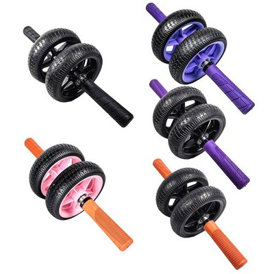 Core Trainer Ab Wheel Non-Rebound Bearing Smooth Rolling Better Grip Design