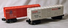 Lot of 2 Lionel Small Box Cars - Wheaties & A...