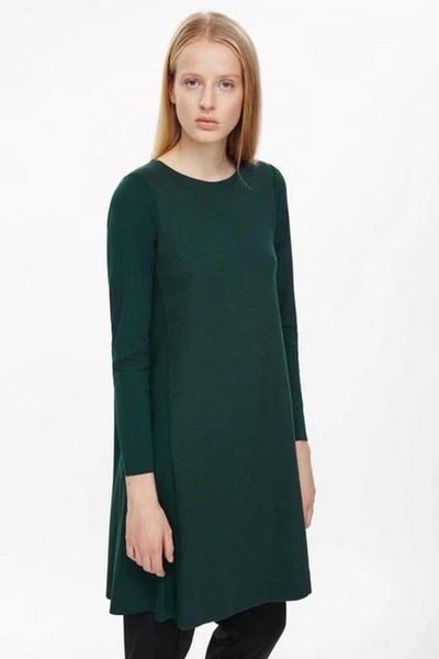 Women COS Dress Green 34 / XS / 42 #6Q2J