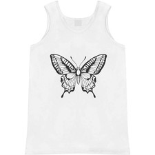 'Open Winged Butterfly' Adult Vest / Tank Top AV050620 