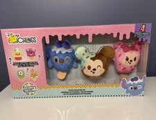 Disney Munchlings Scented Plush Collectors Edition Set Of 4 w/ Mystery Plush NIB