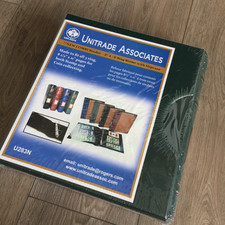 US STAMPS Uni-Safe 3 Ring Binder & Slipcase Brand New! MINT in Plastic Cover
