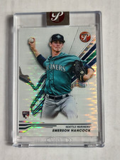 Emerson Hancock 2024 Topps Pristine Encased Rookie Refractor Mariners #218