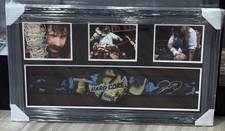 Mankind Mick Foley Signed Framed WWE Hardcore Championship Foam Belt PSA