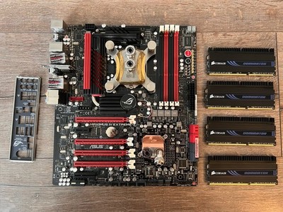 Asus Maximus IV Extreme-Z, Intel Core I7 2700K, Corsair Dominator 16GB 1600 DDR3