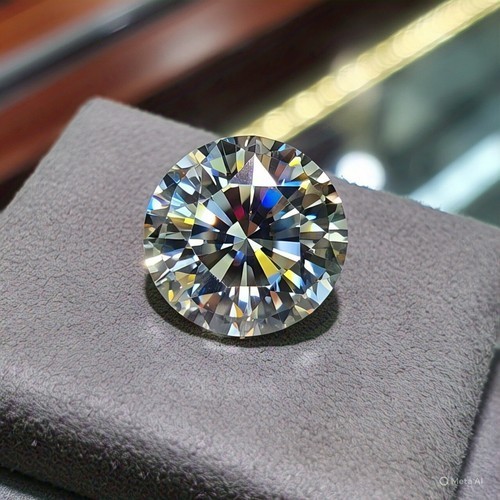 Diamante Natural CERTIFICADO 1.00 Ct Grado D Redondo Suelto VVS1/7.0 mm