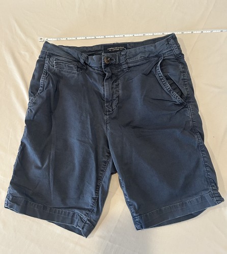 Lot Of 5 American Eagle Outfitters Shorts Mens size 26 slim khaki chino flaws  - Picture 9 of 16