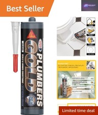 Plumbers Gold Mould Shield Sealant - Clear, Waterproof - 290 ml, Ultra Adhesive
