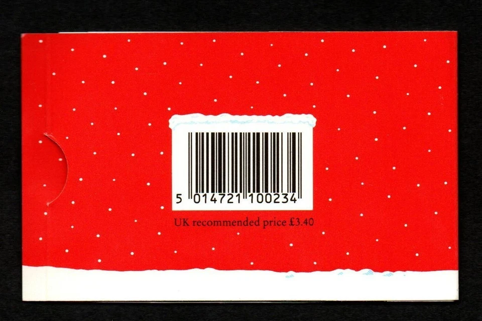 GB 1990 Christmas 2nd Class Booklet LX1. FREE UK POST - Image 3 of 3