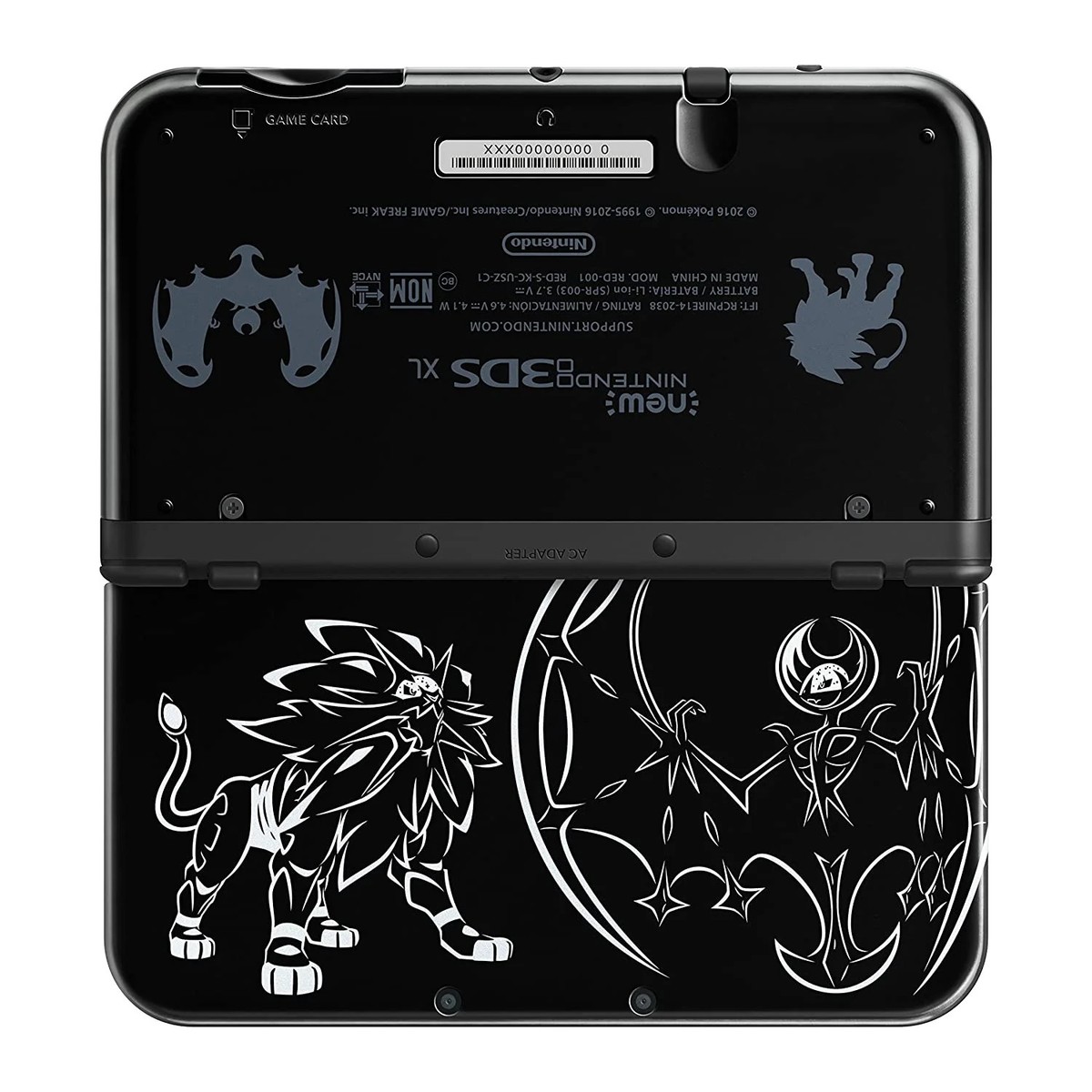 ポケモン ルナ ニンテンドー3DS 欧州版 Nintendo 3DS XL - Solgaleo Lunala Black Edition [Nintendo 3DS XL