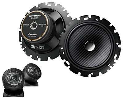 Pioneer TS-F1640S-2 16cm Custom Fit Separate 2-Way High-Resolution Audio