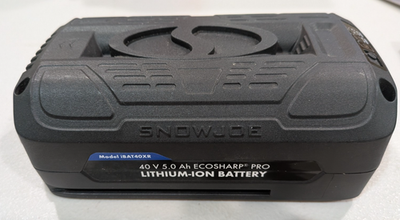 #ad #ad Sun Joe Snow Joe 40V 5.0Ah EcoSharp PRO Battery iBAT40XR $49.99