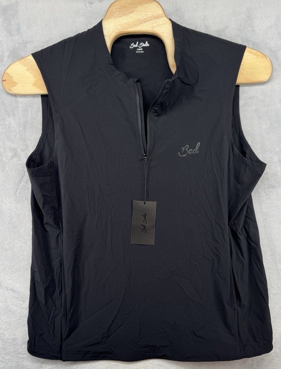 Vest Black Men's Size Large L Nwt