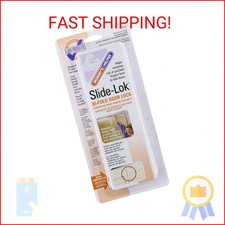 Mommy's Helper Slide-Lok Bi-Fold Door Lock, Baby Lock Pack of 1 , Closet Locks