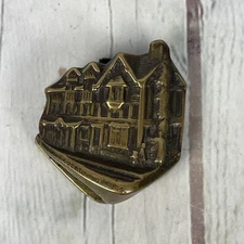 Vintage Brass Door Knocker Shakespeares House Stratford on Avon 1564-1616 5.5 oz