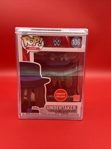 Funko POP! WWE Undertaker Out Of Coffin #106 WWF Vinyl GameStop Exclusive MINT