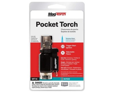 Mag Torch MT-16 Pocket Butane Torch Flame