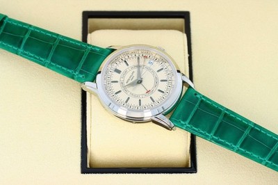 Patek Philippe Calatrava Weekly Calendar Steel Green Strap Ref. 5212A-001