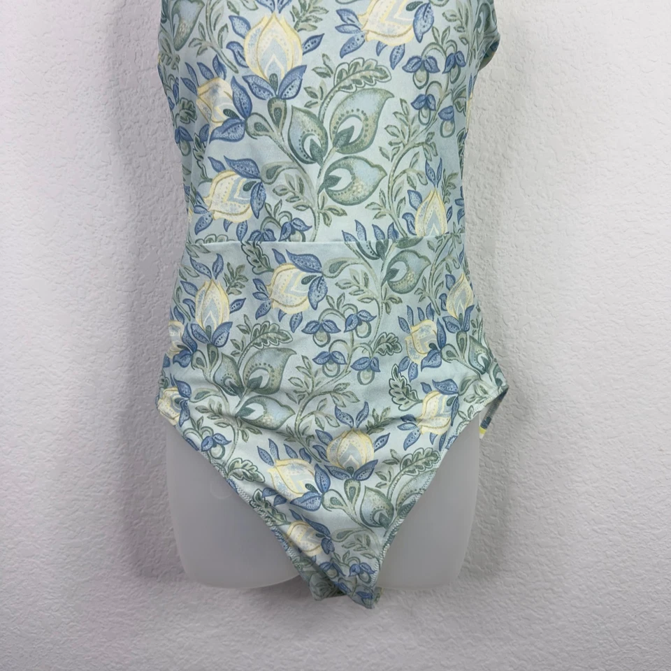 Summersalt One Piece Swimsuit Womens 12 One Shoulder Floral Cottagecore Beach - Image 4 of 4
