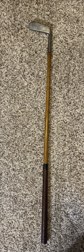 Vintage Hand Forged Special Putter Made in Scotland St Andrews Wood Shaft 34" - Picture 2 of 6