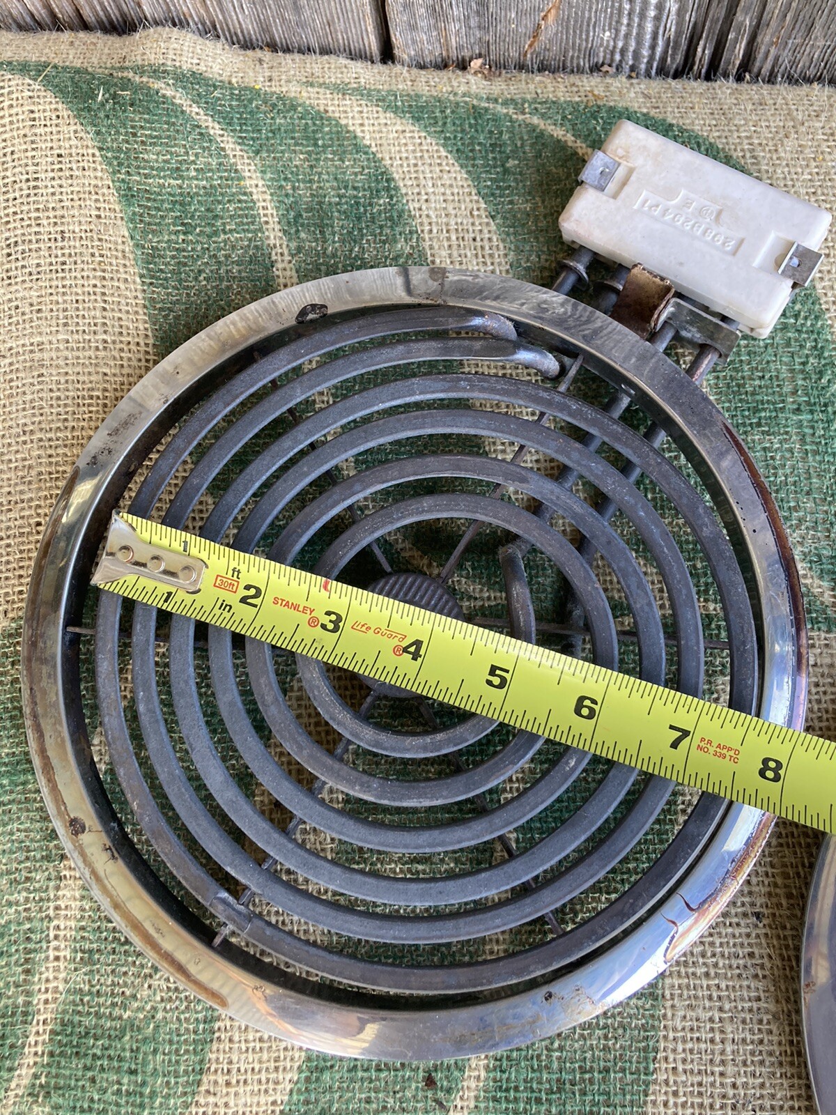Genuine Calrod GE Surface Element Burner 8” Lot of 2 Untested | eBay