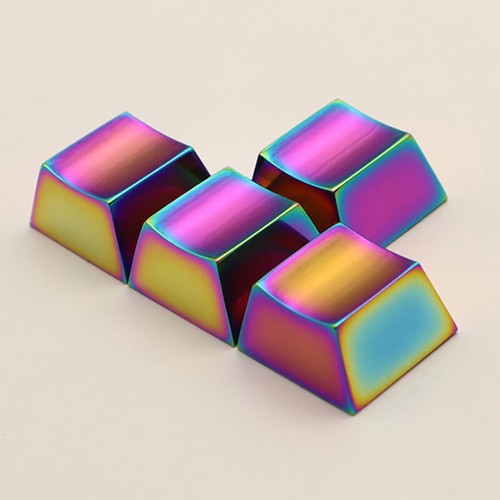 Electroplate Colorful Aluminum Metal Keycap Dazzling Color Keyboard Polishing - Picture 8 of 12