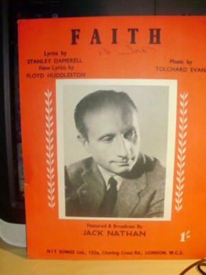 Faith (Damerell/ Evans) featured by Jack Nathan Noten