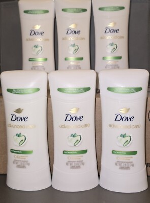 6 Advanced Care 72hr Antiperspirant Deodorant Stick Cool Essentials 4 Ct 