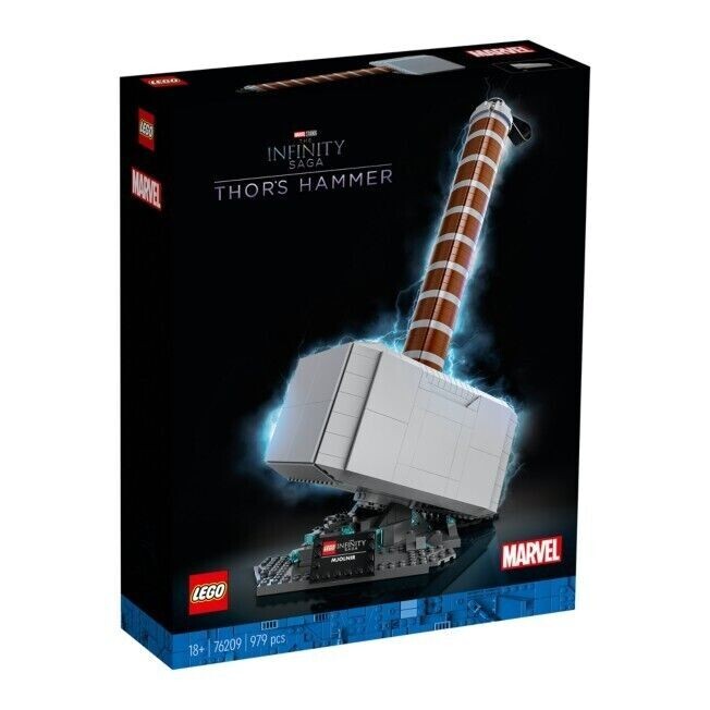 LEGO 76209 MARVEL MARTELLO DI THOR - MISB NUOVO RITIRATO - NEW SEALED RETIRED
