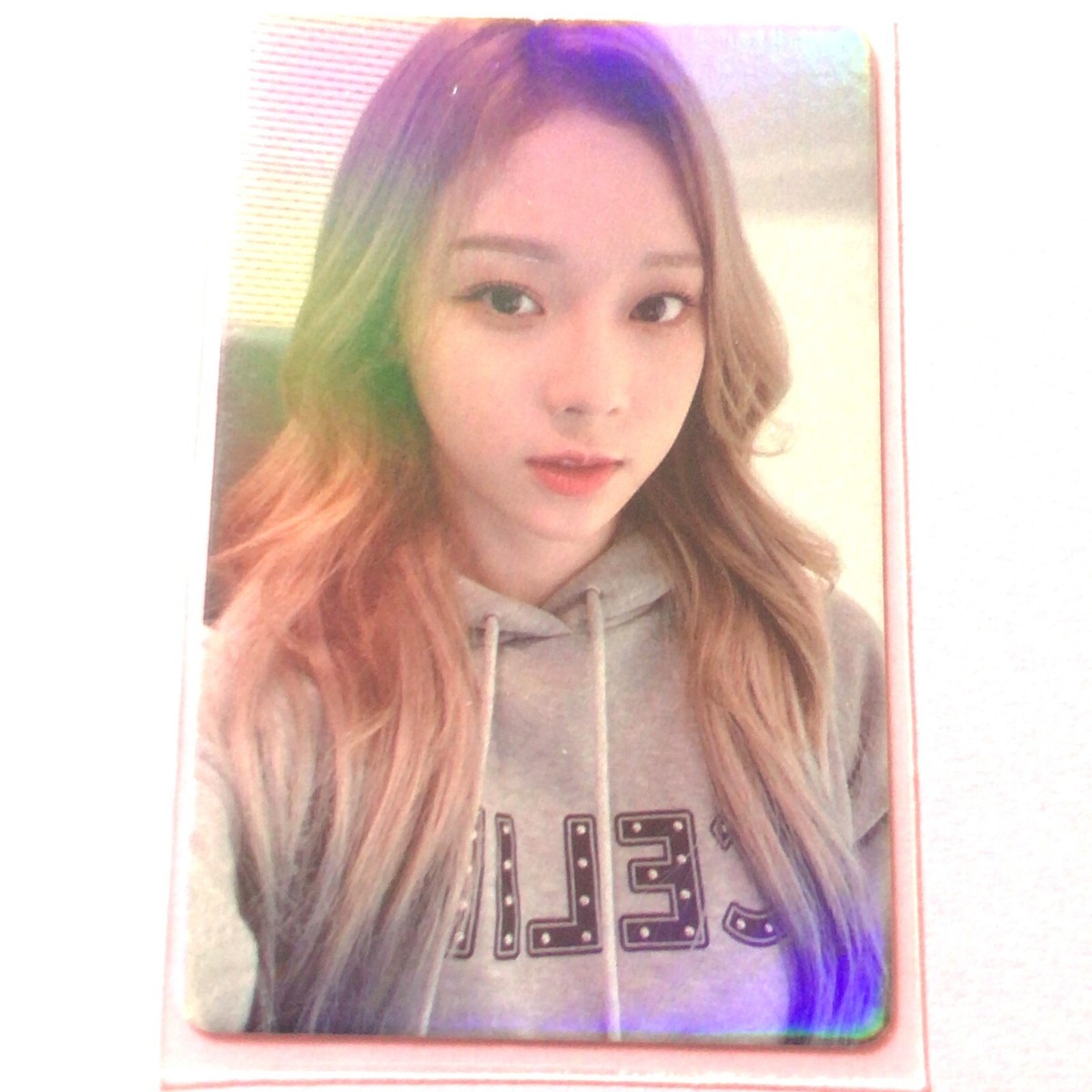 CALL ME WINTER Aespa TCG Hoodie Blonde Foil KPOP IDOL CARD | eBay